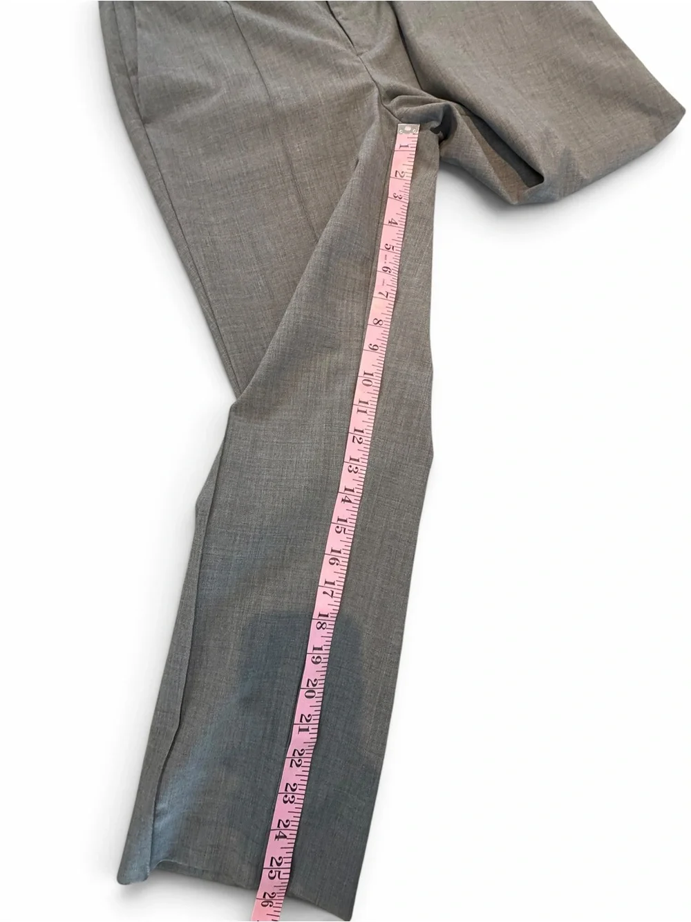 J.Crew Women’s Eaton Boy Trousers Gray Italian Stretch Wool | Size 4